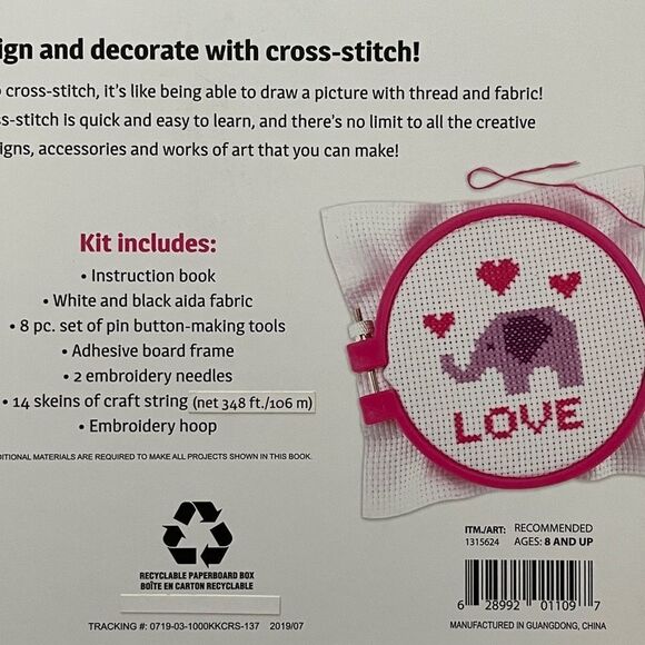 Spice Box Kits for Kids Cross Stitch New in Box - Picture 12 of 15